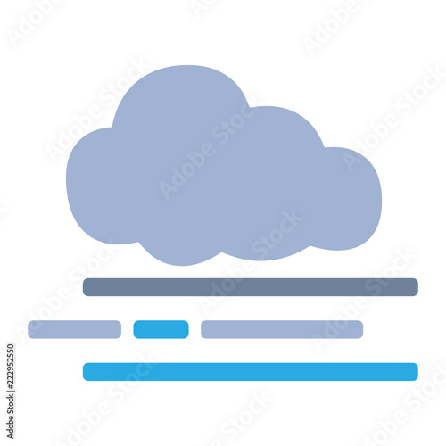 Wetter Icon - Nebel