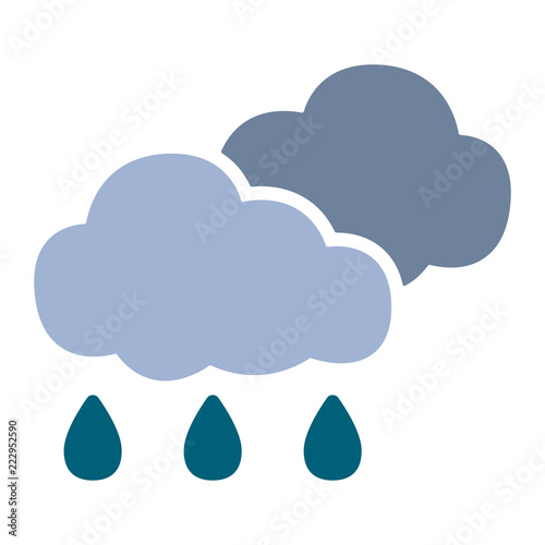 Wetter Icon - Regen