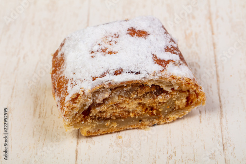 Apple Strudel with nuts