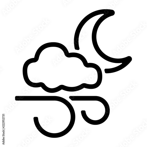 Wetter Icon - Windig
