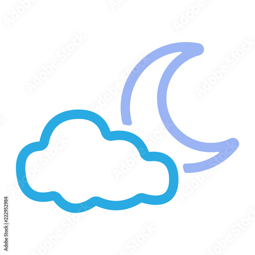 Wetter Icon - Wolkig