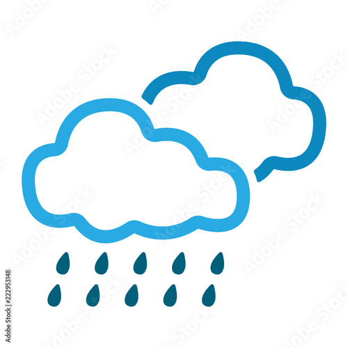 Wetter Icon - Regen