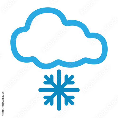 Wetter Icon - Schneefall
