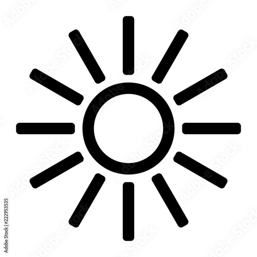Wetter Icon - Sonne
