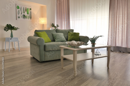 Stylish room interior with ...