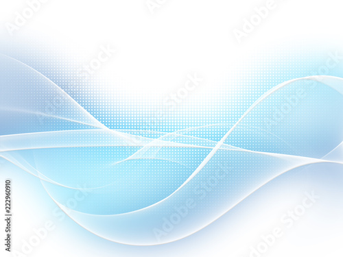 Soft abstract blue background 