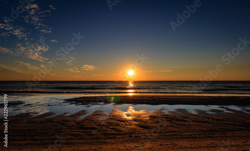 Abend an der Nordsee