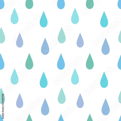 Abstract rain seamless pattern.