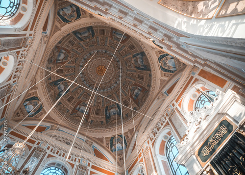Canvas Print Ortakoy mosque inside