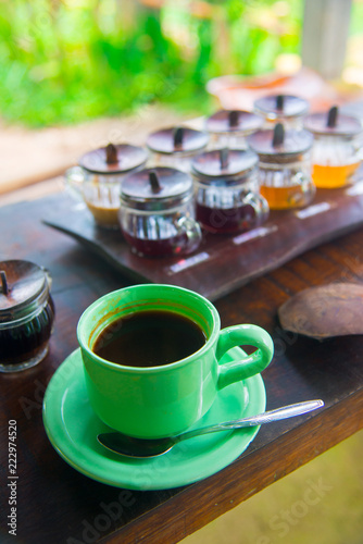 Kopi Luwak is the most expensive coffee in the world, also called as Cat Poop Coffee. It has been produced from the coffee beans which has been digested by a certain Indonesian civet cat.