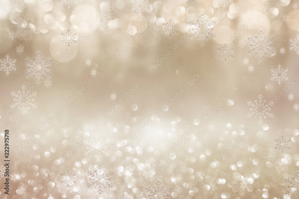 Festive golden christmas background Festive golden christmas background