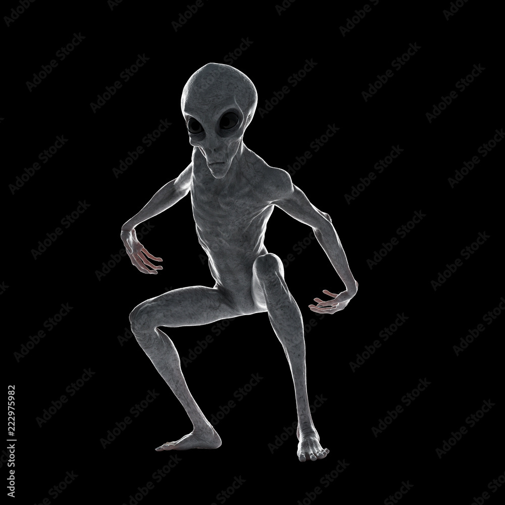 3d rendered illustration of a humanoid alien 3d rendered illustration of a humanoid alien