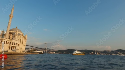 Ortakoy Mosque Landscape photo