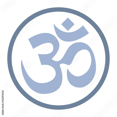 Meditation & Yoga Icon - OM