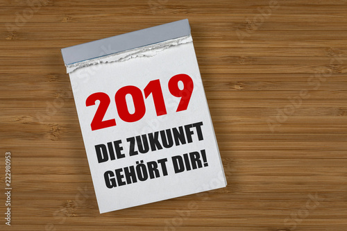 2019 Die Zukunft gehört dir! / Kalender