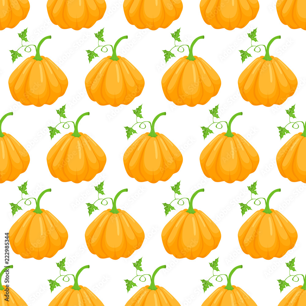 Fresh pumpkin pattern