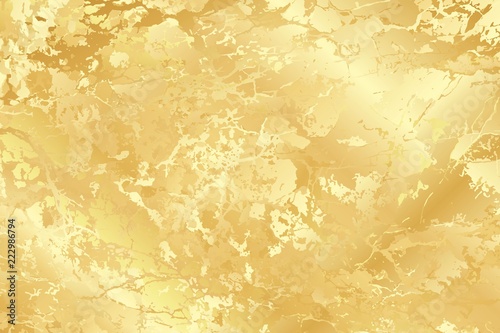 Golden marble texture background for card, invitation, wedding. Holiday decor.