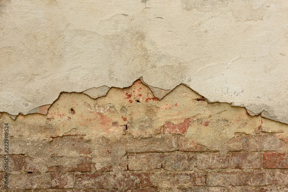 Fototapeta premium texture of old peeling plaster