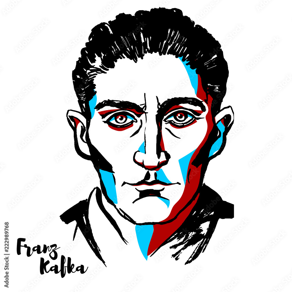 Franz Kafka Stock Vector Adobe Stock