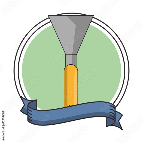 Spatula round frame