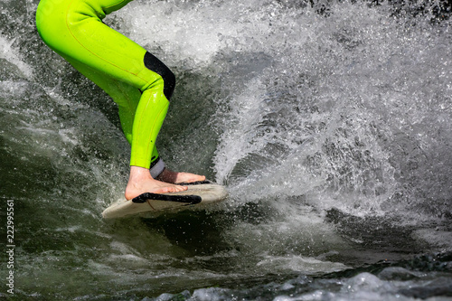 Photography surfing munich eisbach