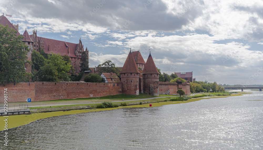 Fototapeta premium Malbork Castle, Poland.