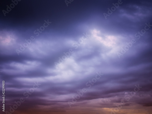beautiful sky and rian cloud, for Background