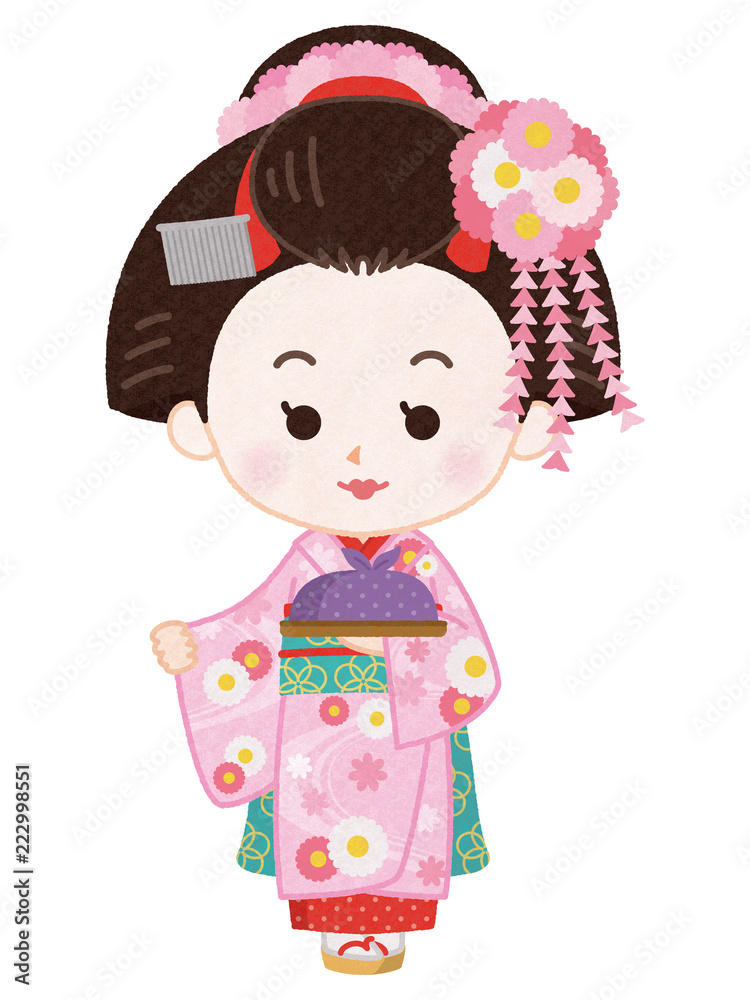 舞妓さん Stock イラスト Adobe Stock