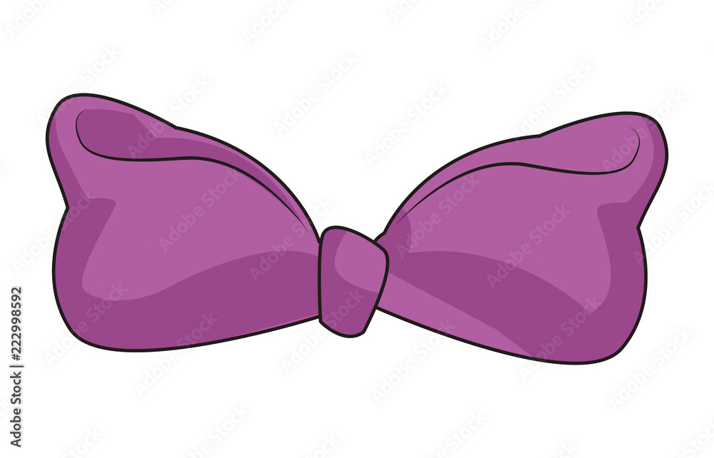 Bow tie isolated Bow tie isolated