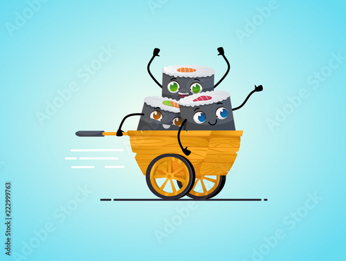 Sushi delivery