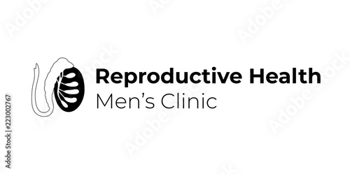 6048356 Male reproductive system. Vector illustration