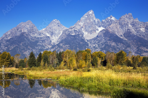 Scwabacher Landing in Grand Tetons National Park, Wyoming © JACoulter