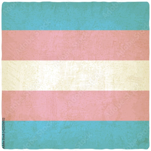 Transgender flag old background
