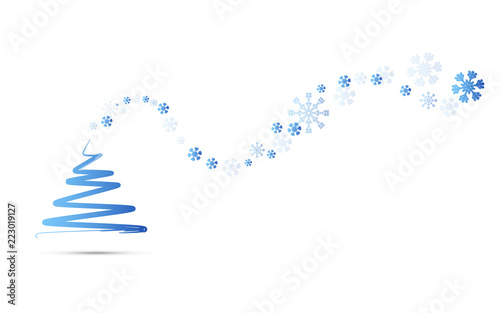 albero, alberello, natale, sfondo, grafica