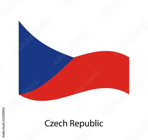 Czech Republic vector flags set. 5 wavy 3D cloth pennants fluttering on the wind. Free Download Czech Republic vector flags set. 5 wavy 3D cloth pennants fluttering on the wind. - GFXLoad