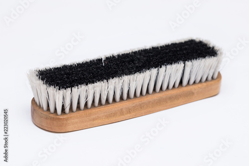 clothes cleaning brush isolated on white background