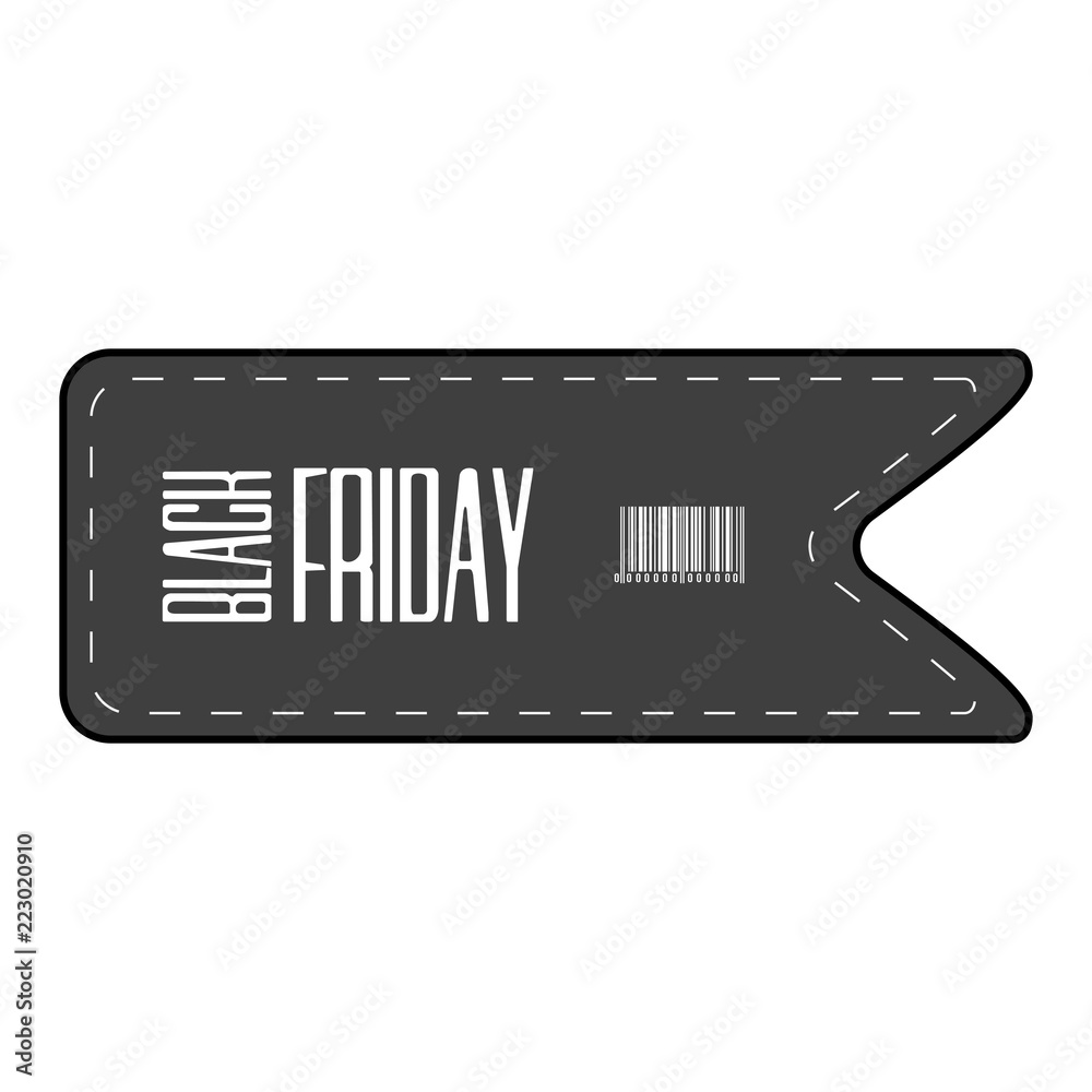 Isolatted black friday label. Vector illustration design Isolatted black friday label. Vector illustration design