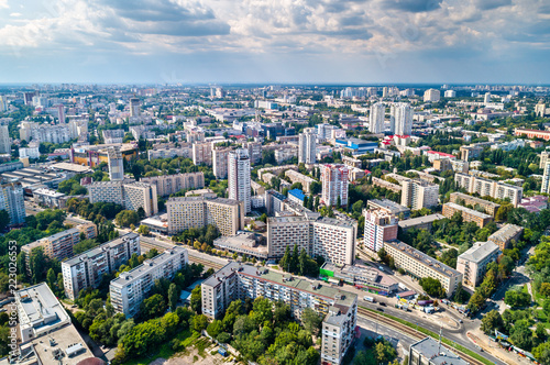 Aerial view of the National Technical University of Ukraine, also known as Igor Sikorsky Kyiv Polytechnic Institute © Leonid Andronov