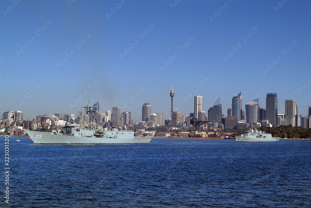 Australian Navy, Warship