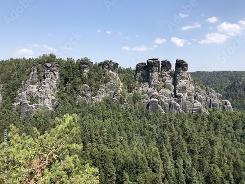 Saxony Switzerland, Germany, summer 2018