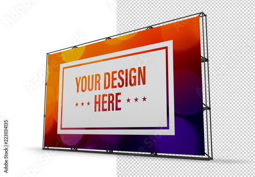 Promotional Event Signage Mockup