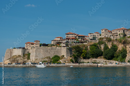 Fototapeta Naklejka Na Ścianę i Meble -  Ulcinj a historic town located on the southern coast of Montenegro.