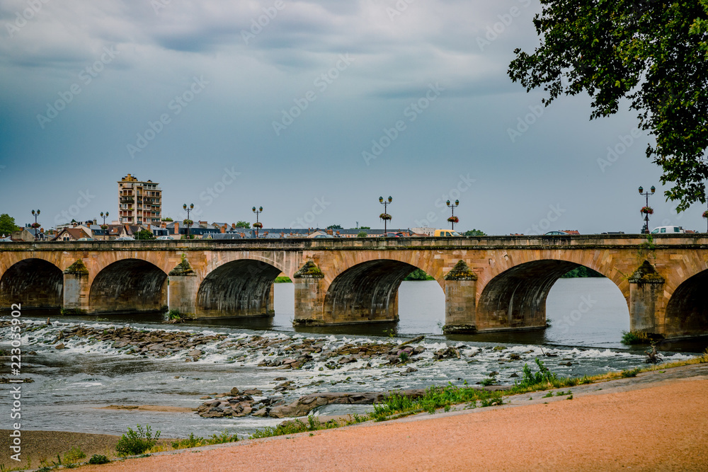 Le Pont Régemortes à Moulins sur Allier