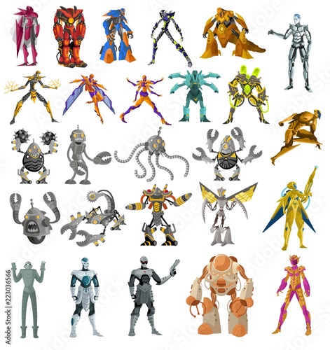 robots and cyborgs collection