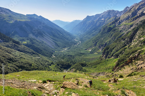 Pineta Valley in Ordesa National Park, Spain