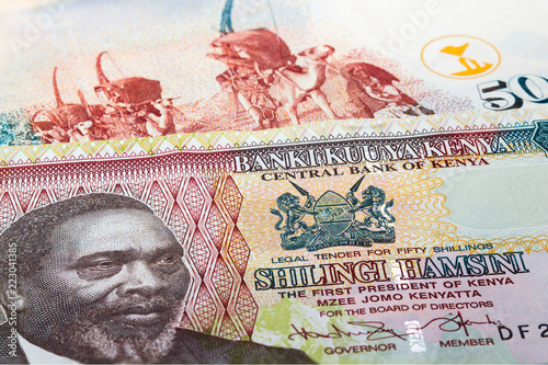 banknotes and currency of Kenya photo