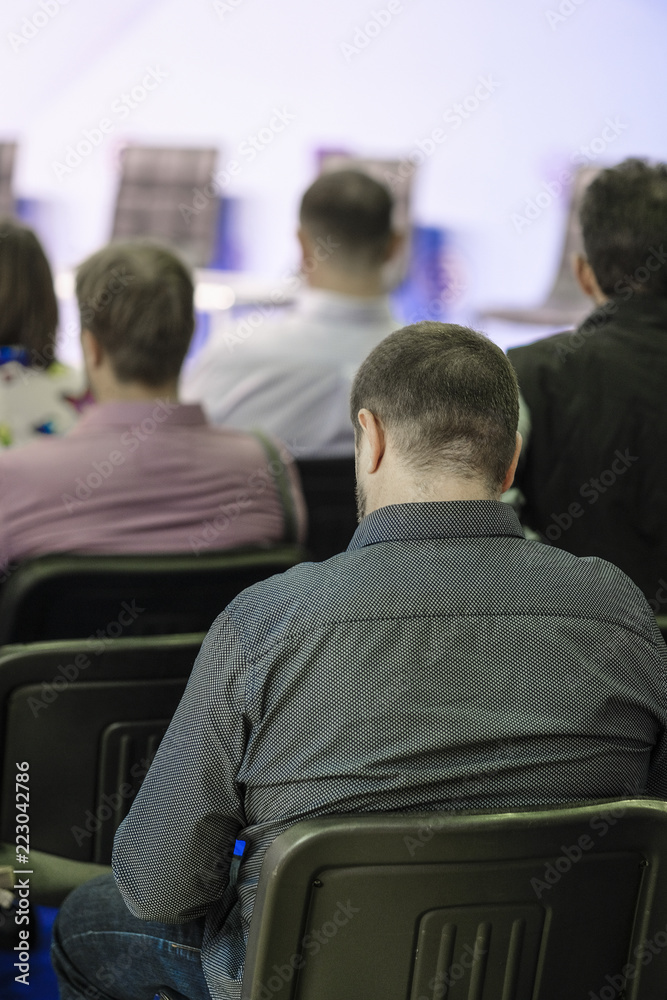 Obraz premium People on a conference