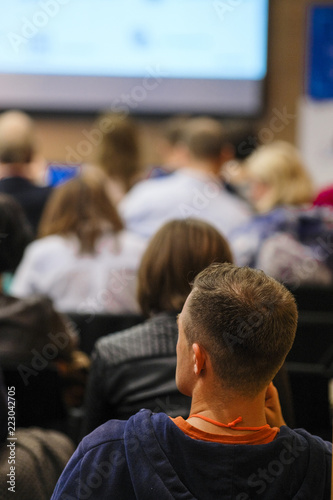 People on a conference