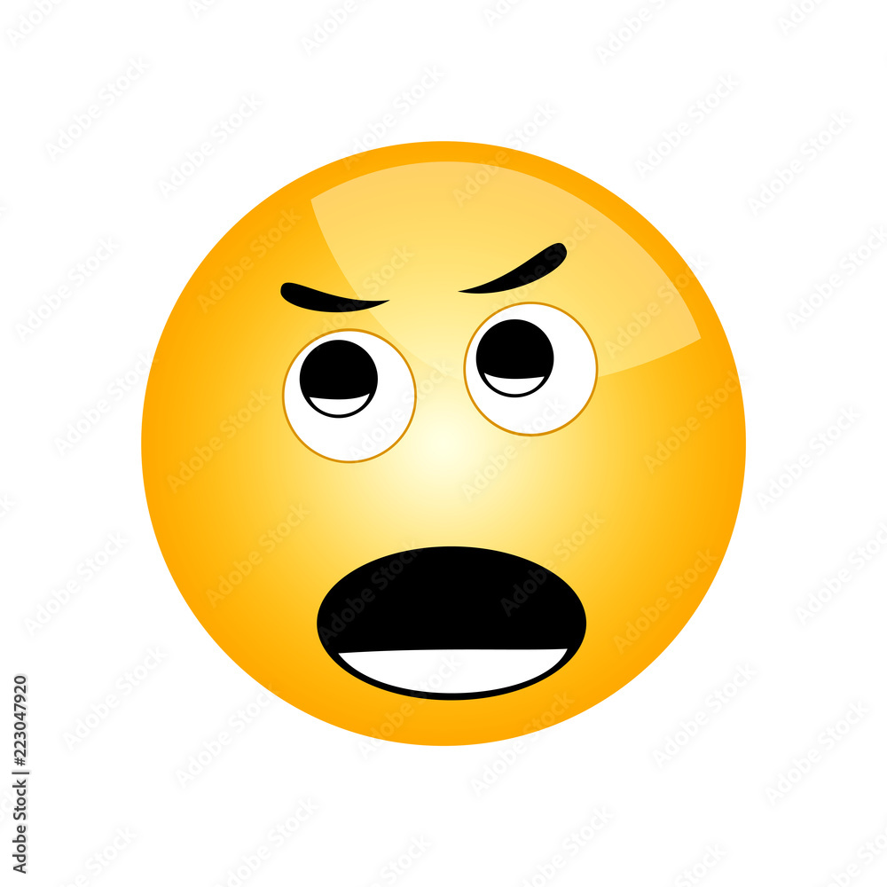 Smile icon. Emotion smile. Vector Illustration Smile icon. Emotion smile. Vector Illustration