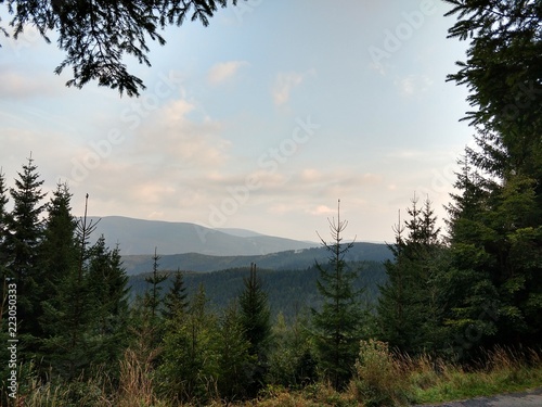 View from the hills. Czech Republic